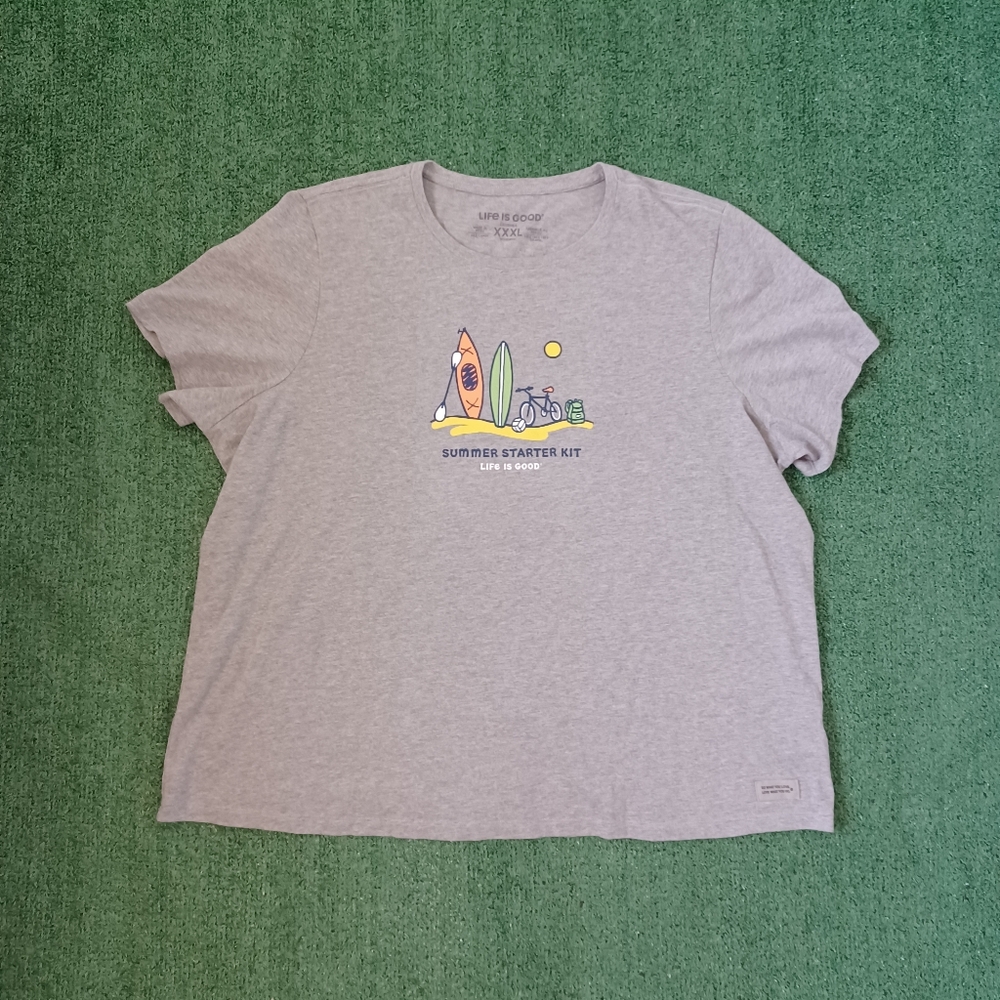 Life Is Good Summer Starter Kit T Shirt Size XXXL